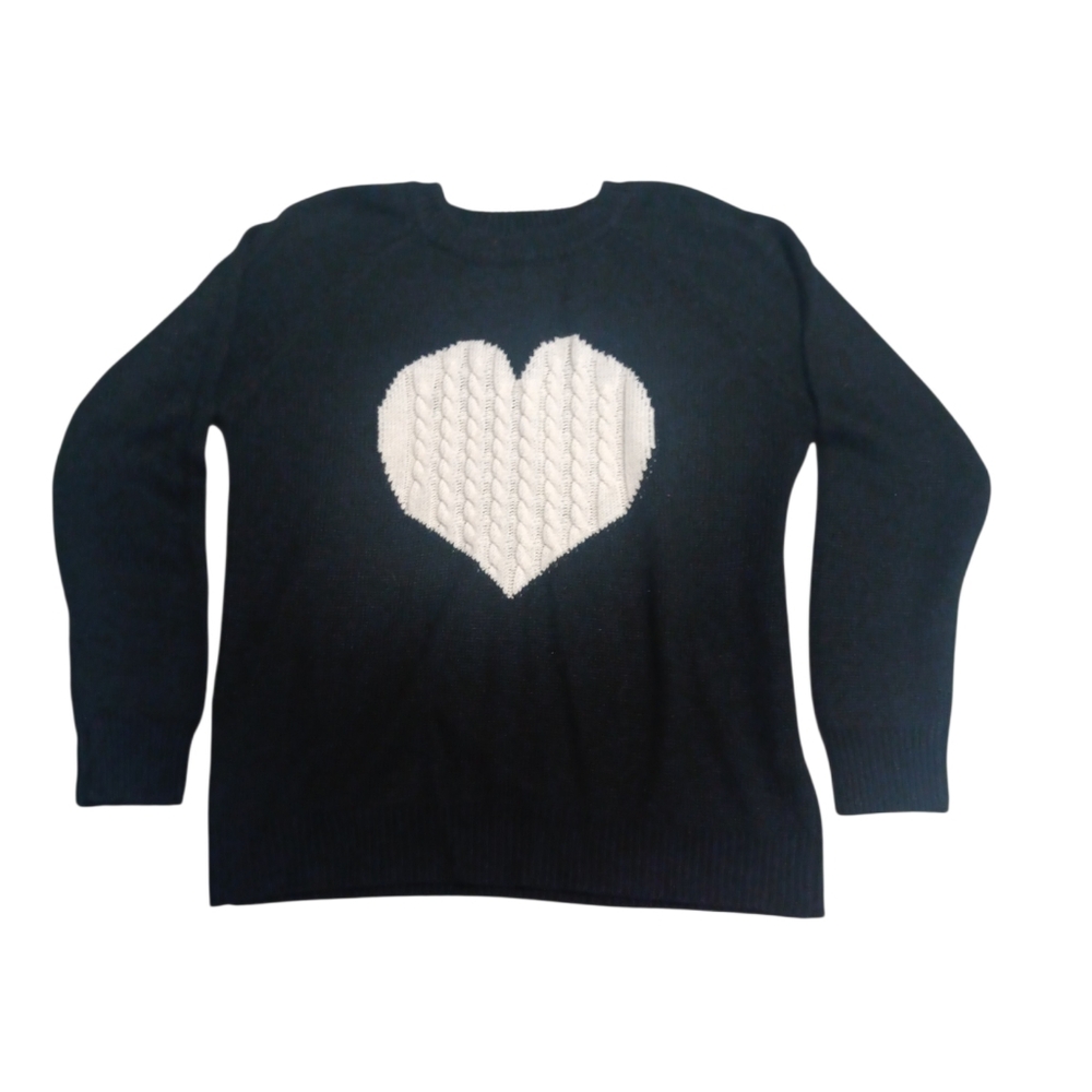 Black Heart Sweater